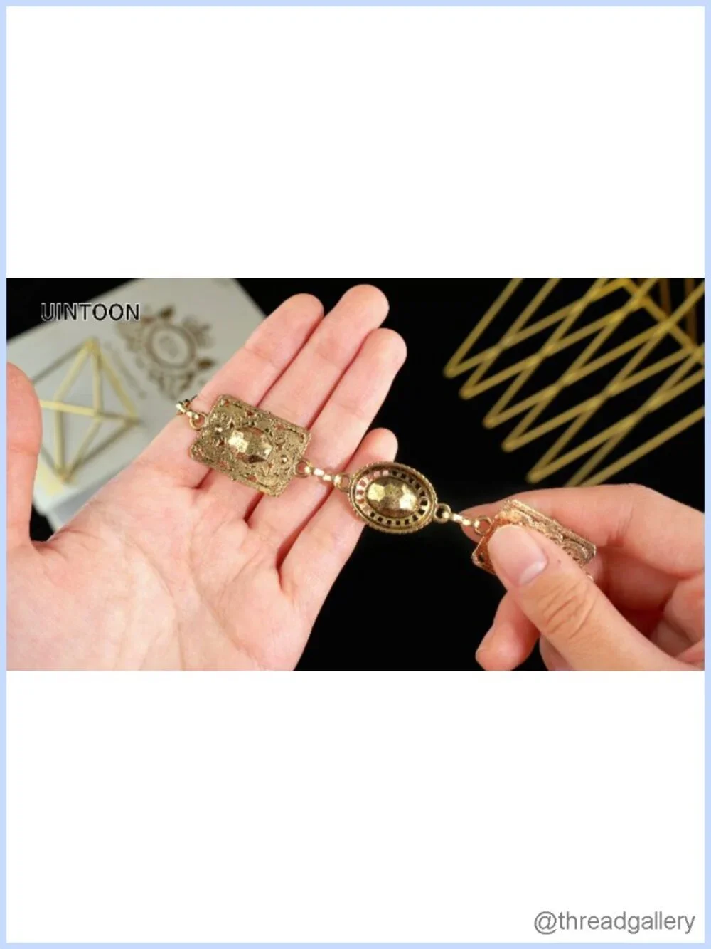 N/A gold waist